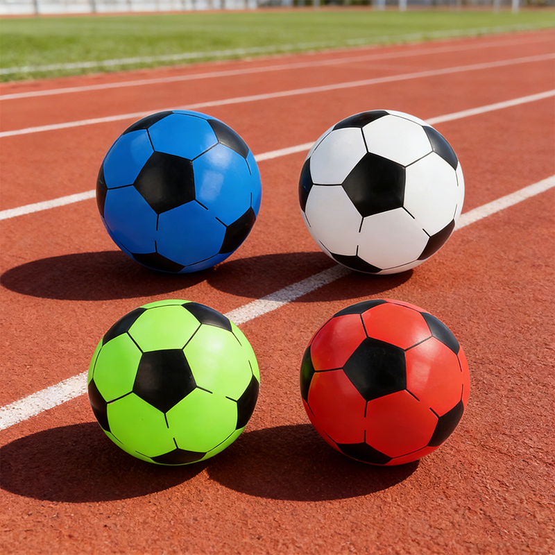 22cm Football Balls PVC Footballs Kids Children Fun Random Colours