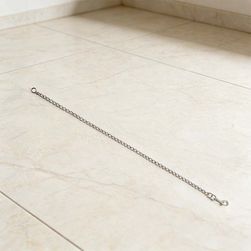 6mm 105cm Metal Pet Dog Leash Lead Chain Dog Lead Safety Chain Useful