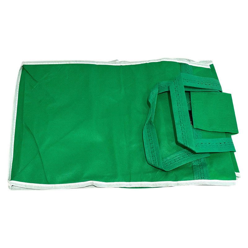 2 pcs Supermarket Shopping Bag Trolley Foldable Reusable Grocery Grab Clips Bag