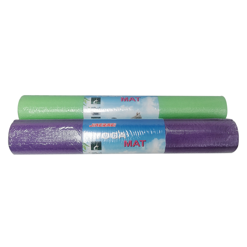 Roll Up Non Slip Yoga Mat for Outdoor Home Yoga Exercise 61 x 173cm - Random Colours