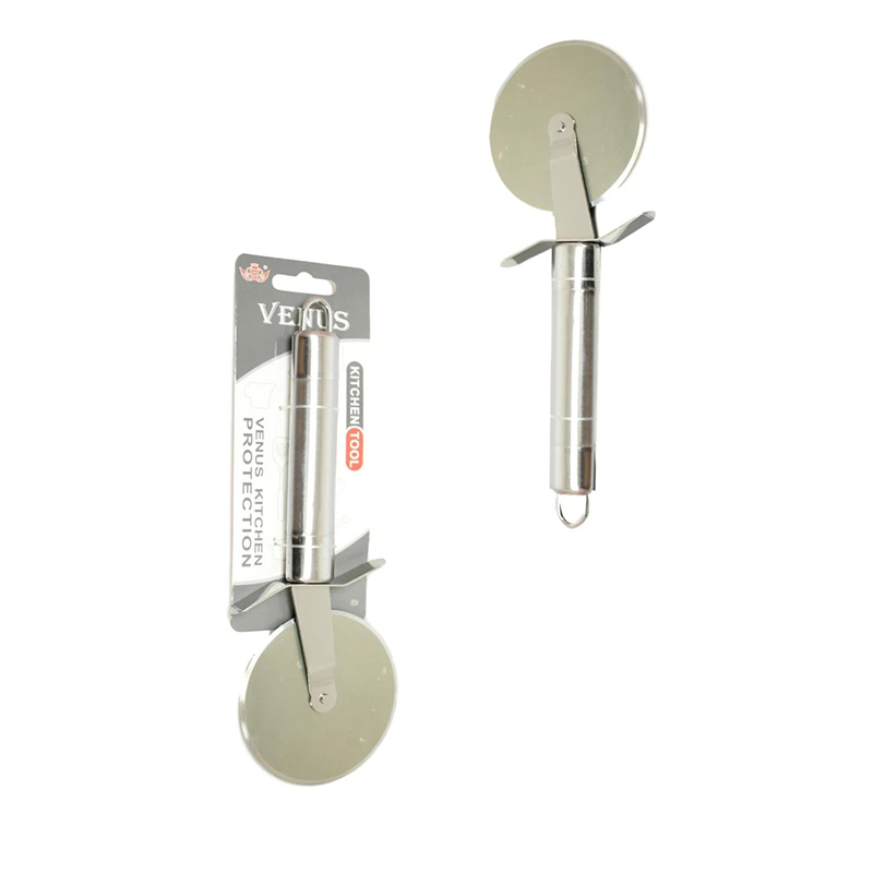 1 pcs Stainless Steel Kitchen Prep Pizza Cutter Roller 8cm Blade Best Pizza Knife