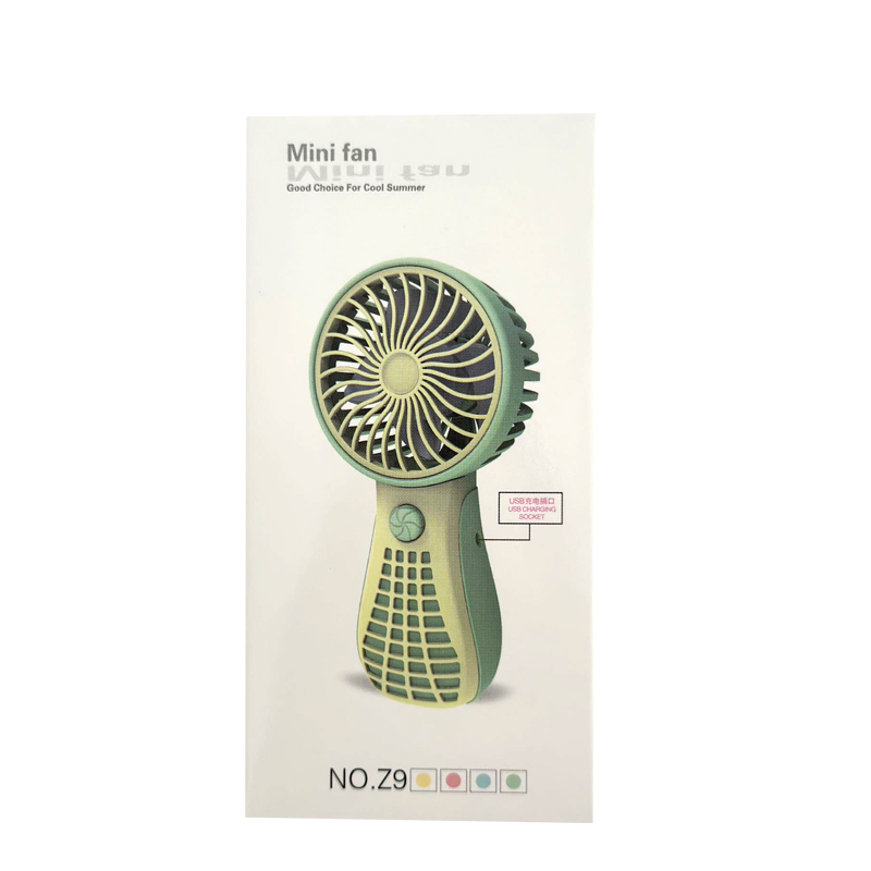 Handheld Fan 13 cm USB Rechargeable Mini Fans - Random Colour