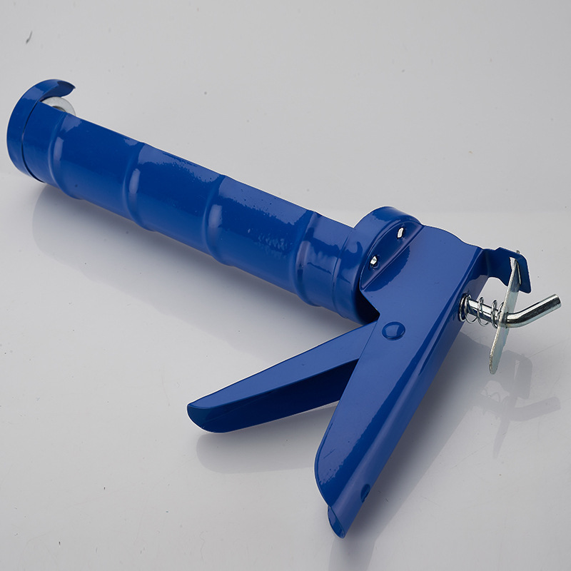 Strong Caulking Gun Metal DIY Silicone Sealant Cartridge Gun Skeleton Applicator 29cm