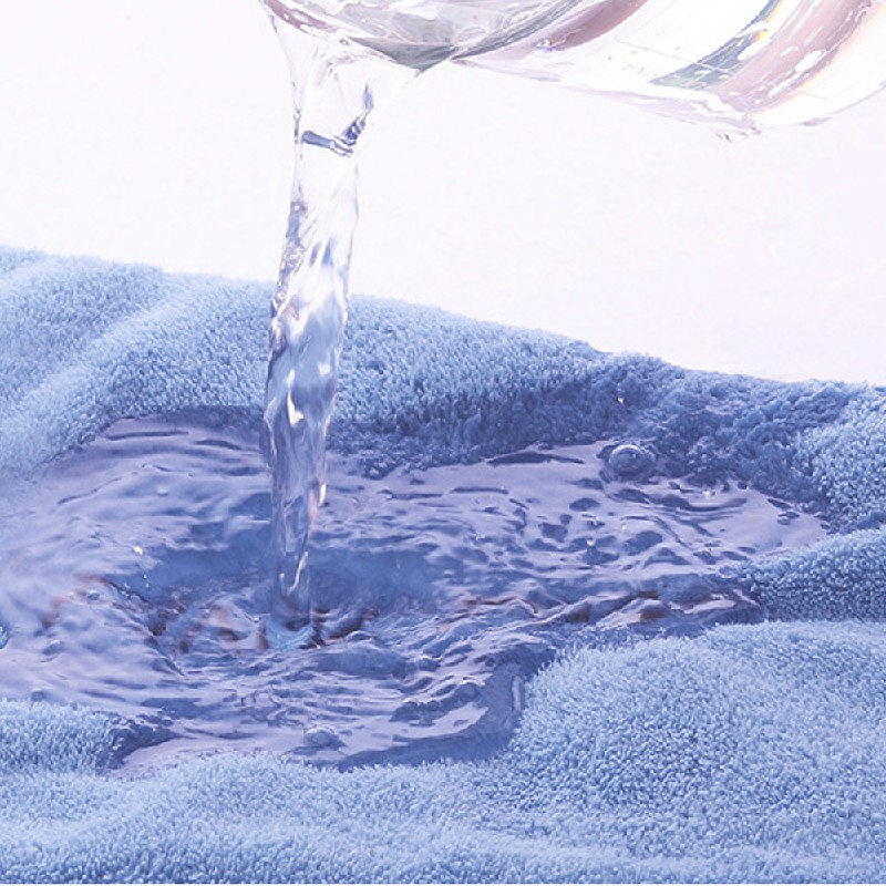 Rapid Drying Towel Dry Hair Cap Coral Fleece Absorbent Shower Cap Quick Drying - Pink