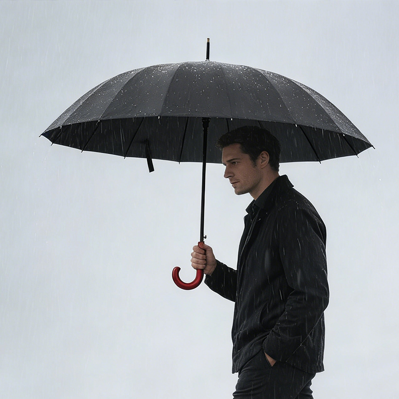 Premium Large Windproof Umbrella 92cm Outdoor Umbrella Assorted Colours