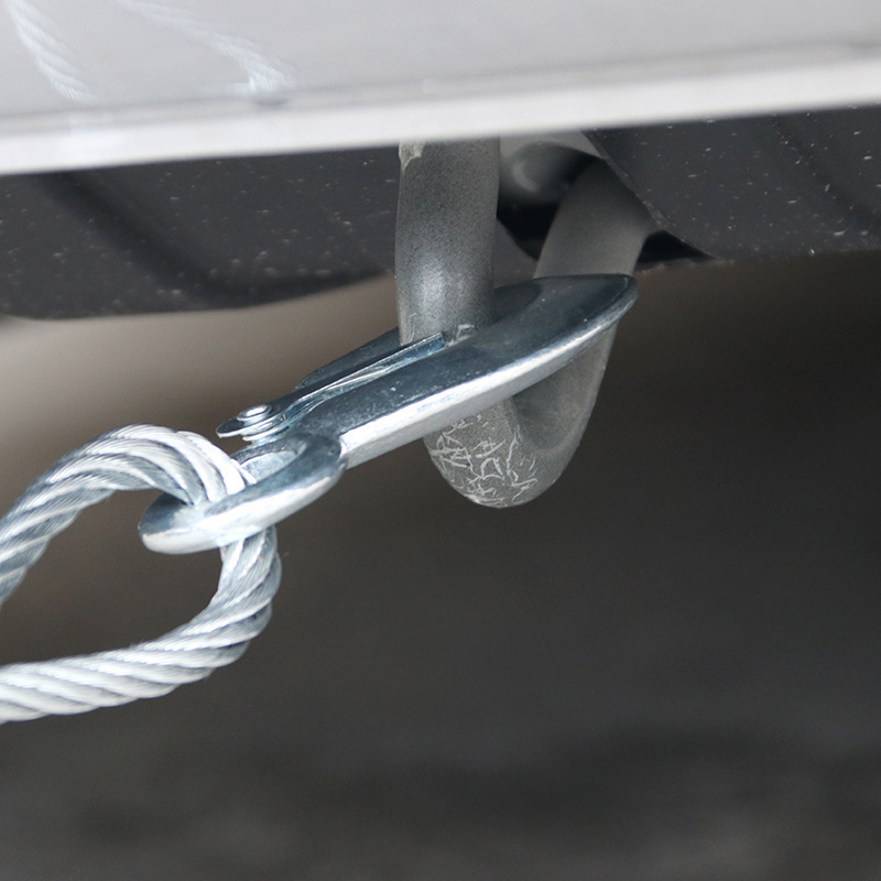 Emergency Tow Rope Heavy Duty Cable Towing for Car Travel Outdoor Camping