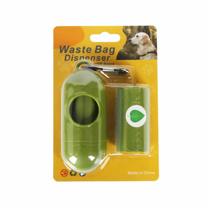 1 Dog Poop Bag Dispenser + 2 Roll Lavender Scented Poop Bags