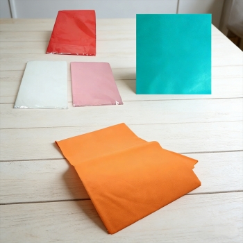 Reusable Plastic Table Cloth Covers 137 x 274cm Random Colours