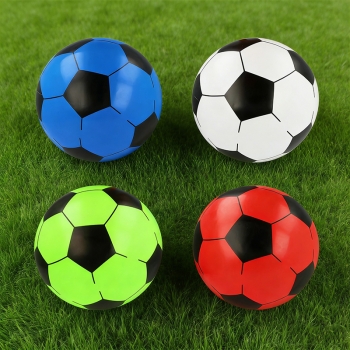 22cm Football Balls PVC Footballs Kids Children Fun Random Colours