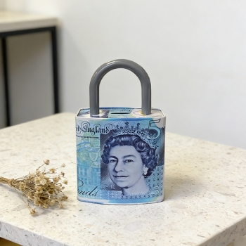 Queen Elizabeth Money Tin Box Piggy Bank Box 16.5 x 9.5 x 26.5cm Random Sent