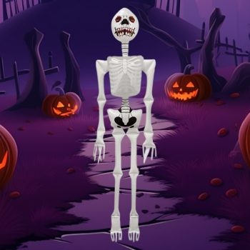 Halloween Spooky Horror Skeleton Inflatable Skeleton Party Decoration 183cm Tall