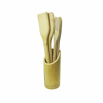 Bamboo Utensils Wooden Cooking Spoons Kitchen Utensils Cookware Spatulas
