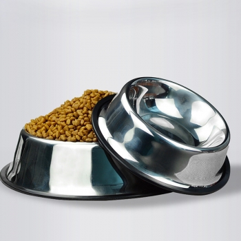 Dog Feeding Bowl Non-Slip Stainless Steel Pet Bowls Water Bowl and Food Bowl - 37cm