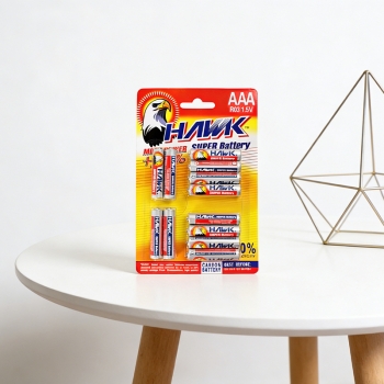 12PCS AAA 1.5V Carbon Battery Super Batteries Reliability For Everyday Devices