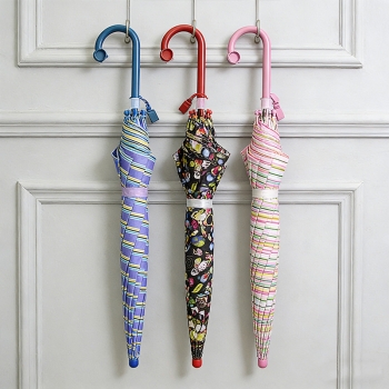 Kids Printed Waterproof Umbrella Outdoor Umbrella Assorted Designs