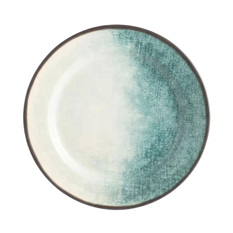 Vibrant Assorted Colour Plastic Party Plates for Home Kitchen 28cm 298g