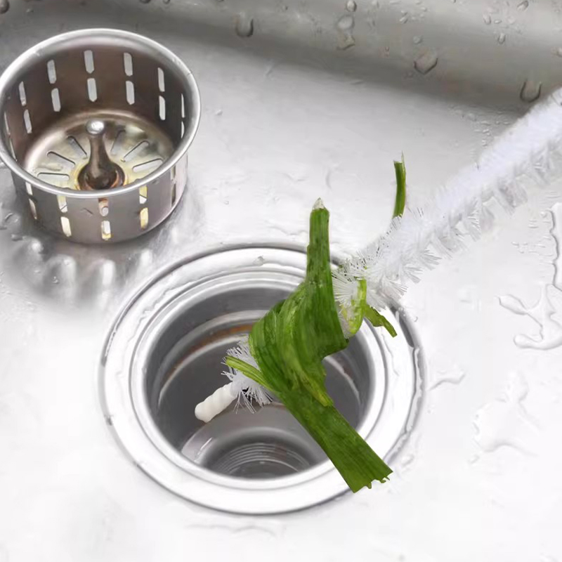 3PCS Flexible Sink Straw Pipe Cleaning Brush Set Assorted Sizes