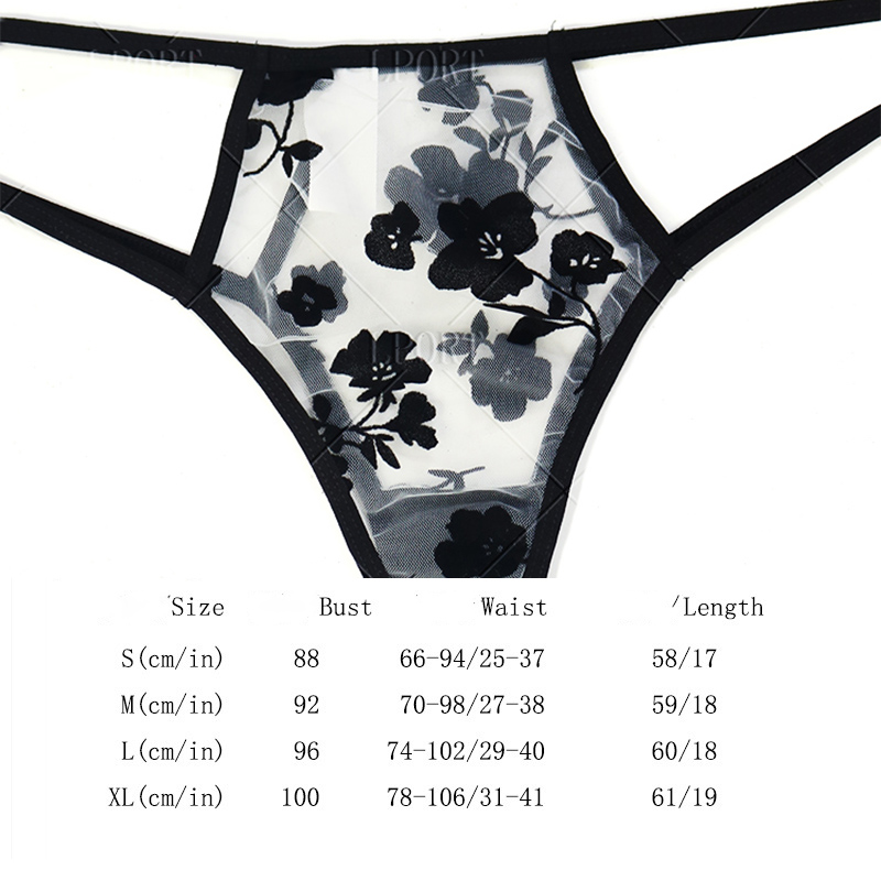 Women Naughty Lingerie Set Bandeau Bikini Mini Thong String Babydoll Underwear - XL