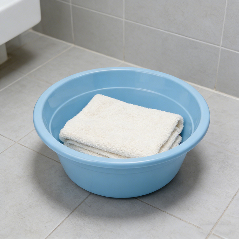 Plastic Washing Bowl Basin Mixing Sink Tidy Organizers Random Colours 45cm 445g