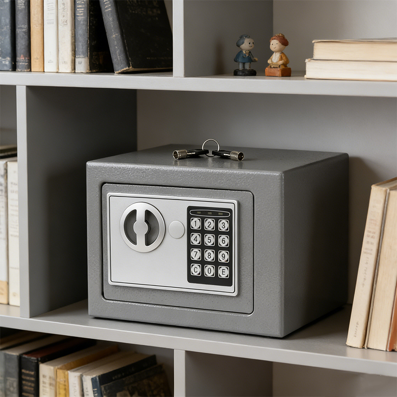 Digital Metal Safe Box Large Safety Electronic Security Steel Money Cash 2511g 17 x 23cm