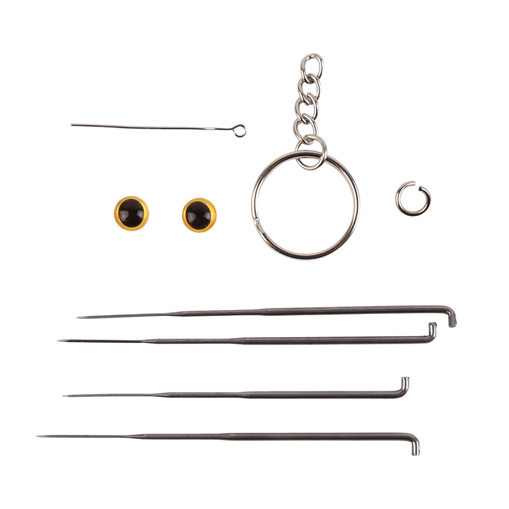 Needle Felting Starter Kit Yellow Cat Animals Needle Felting Set DIY Wool Felt Materials Set