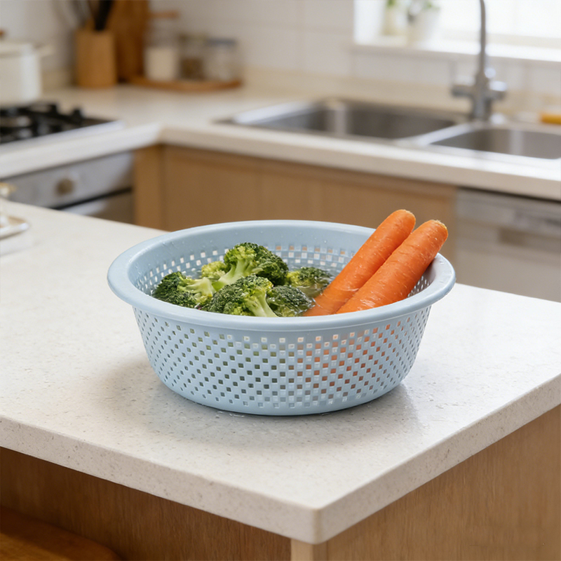 10 Inch Multipurpose Colander Kitchen Sieve Basket Washing Vegetables 118g 27cm