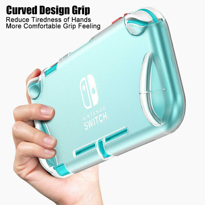 Nintendo Switch Lite TPU bumper Protective Case - Transparent