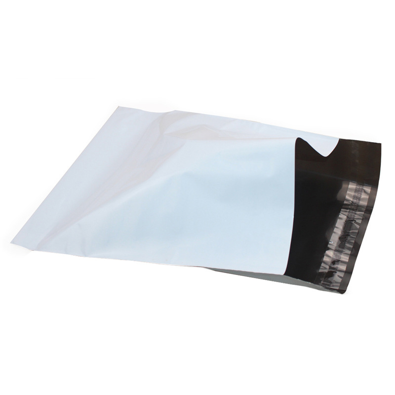 100 pcs Mail Bags Strong White Plastic Mailing Poly Pack Postage Bags 17cm x 29cm