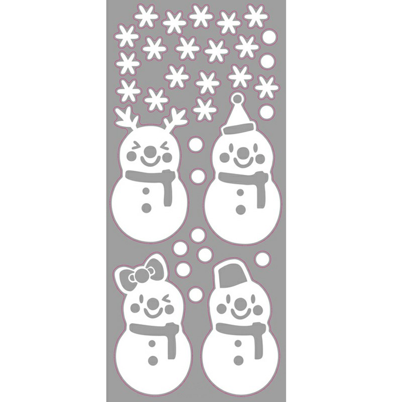 Christmas 3D Removable Window Wall Stickers Decor Xmas Home Shop Decorations - AFC8010