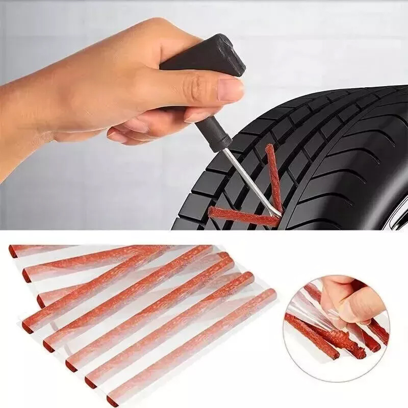 Tubeless Tyre Puncher Repair Kit for Car Van Motorbike DIY Kit