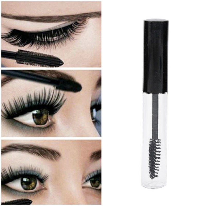 Mini Empty Bottle with Brush for DIY Eyelash Cream Container - 3ml