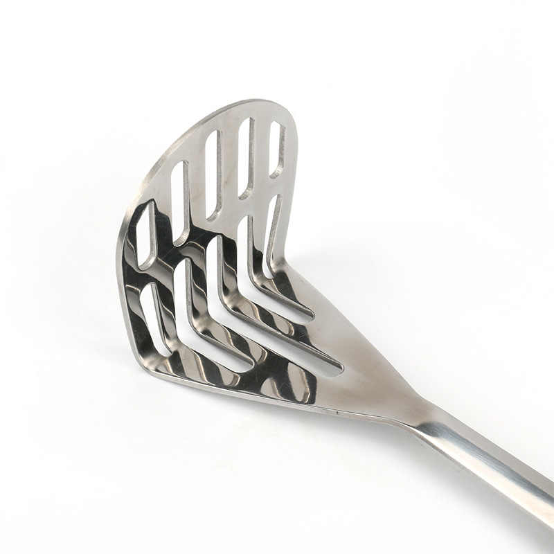 Stainless Steel Potato Masher 14 inch for Kitchen Silver