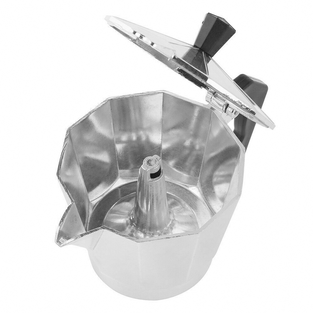 Octagonal Coffee Percolator Moka Coffee Maker Pot 2 Cups 100ml