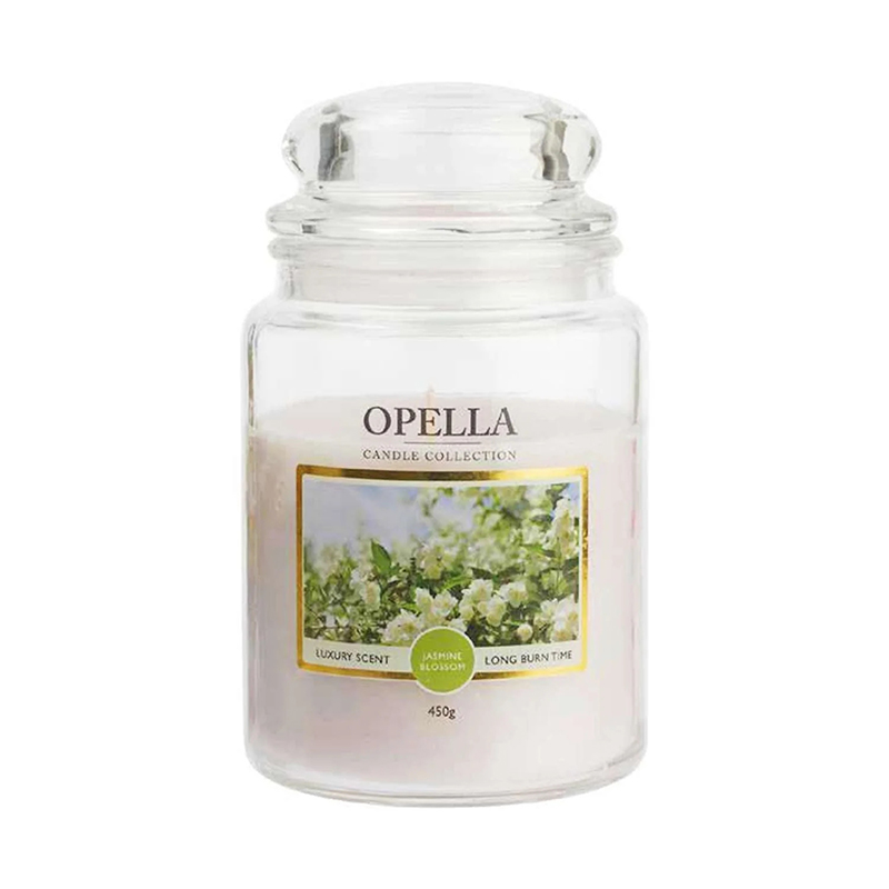 Jumbo Jar Opella Candle Fresh Berries/Jasmine Blossom/Sunset Pink/Cotton Flavour Random Sent
