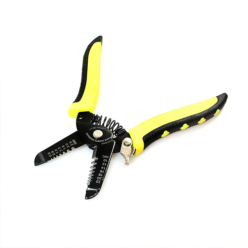 Adjustable DIY Wire Stripper, Precision Wire Stripping Tool Professional for Solid and Stranded Cable