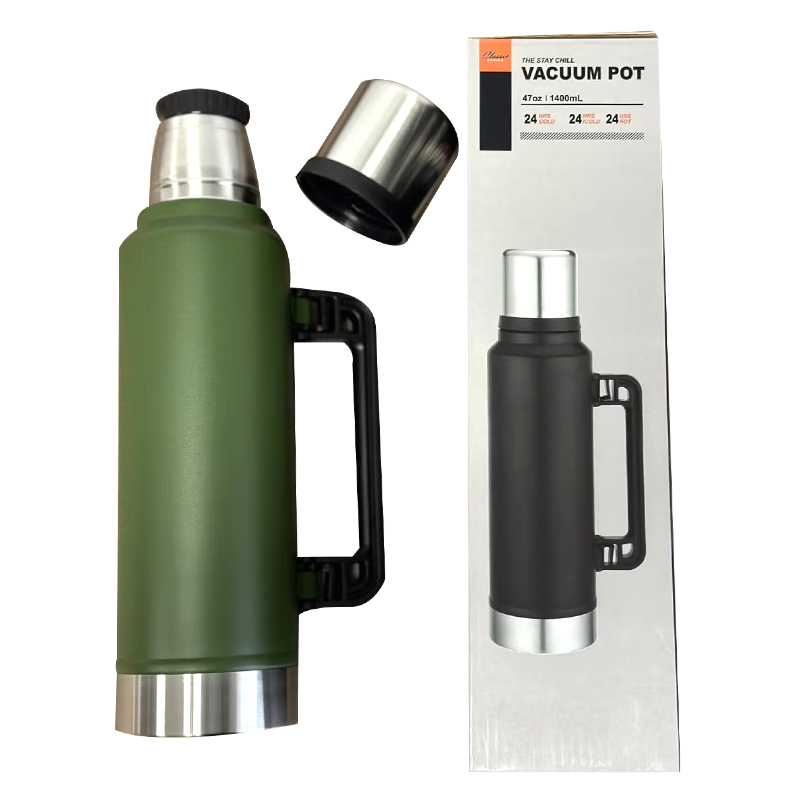 Travel Vacuum Flask Water Bottle for Coffee Built-in Lid Cup Thermal Tea Mug Sport Bottles Random Colours