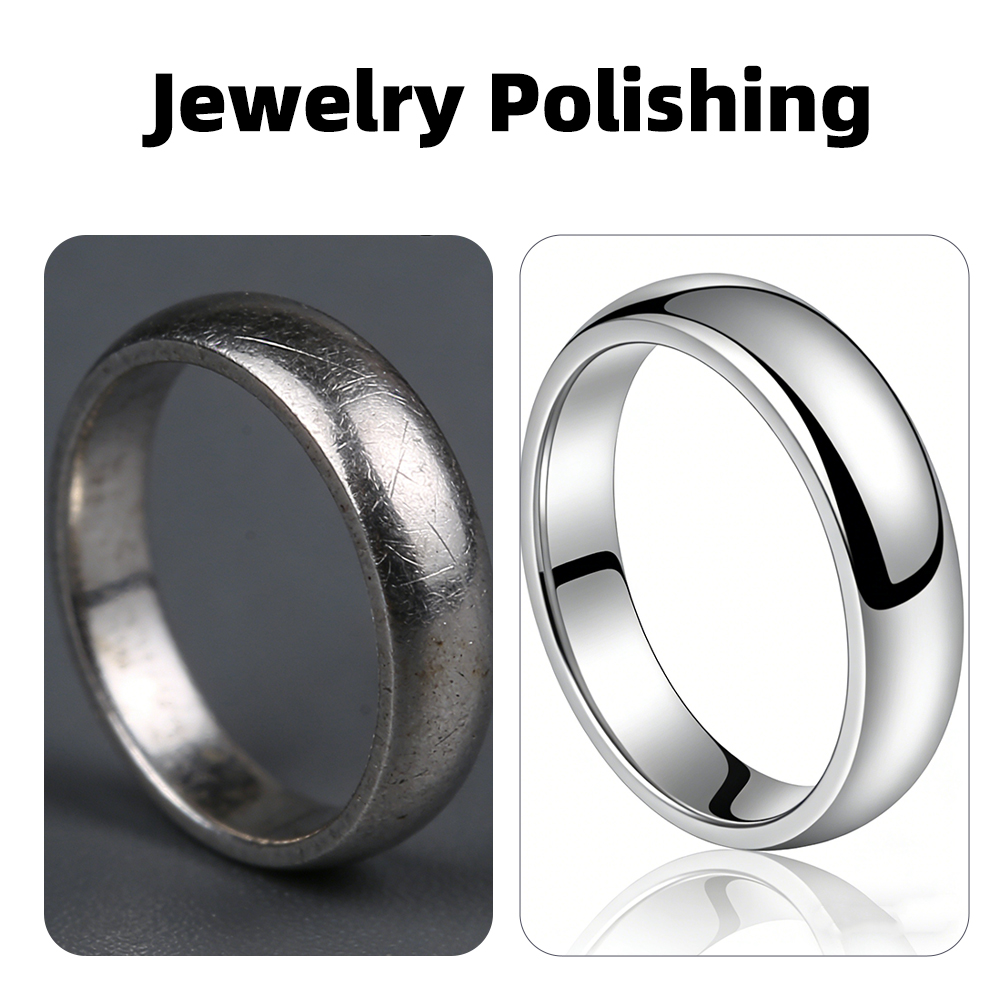 100mm 4 Inch Cloth Polishing Mop Wheel for Metal Aluminum Steel Chrome Wood Plastic Glass Ceramic