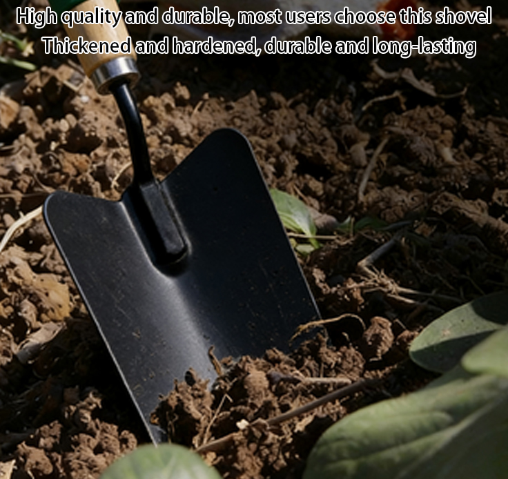 Hand Trowel With Cushion Grip Wooden Handle Garden Trowel Garden Shovel