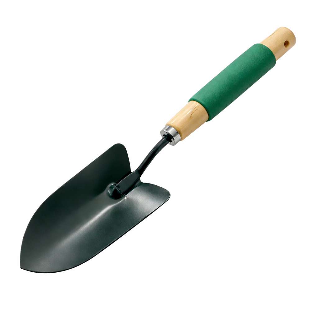Hand Trowel With Cushion Grip Wooden Handle Garden Trowel Garden Shovel