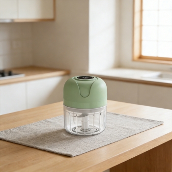250mL Electric Mini Garlic Chopper Cordless Portable Food Processor Blender Random Colours
