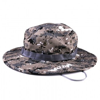 Boonie Sun Hat Bucket Cargo Safari Bush Summer Fishing Hat for Men and Women - ACU