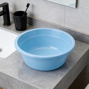 Plastic Washing Bowl Basin Mixing Sink Tidy Organizers Random Colours 45cm 445g