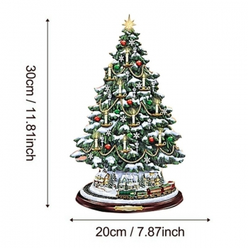 Christmas Window Stickers Xmas Snowman Santa Art Decal Wall Home Shop Decor - Christmas Tree Candle C