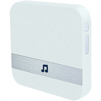 Smart Wireless Sensor Dingdong Doorbell Chime for Wireless Video Doorbell - White