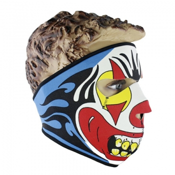 Unisex Windproof Full Face Mask Motorcycle Skiing Snowboarding Bike Facial Protector - Clown