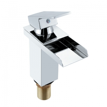 Full Copper Bathroom Sink Mixer Tap with A Pair of 60cm Hose