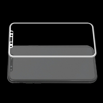 3D 9H Hardness Screen Protector Tempered Glass for Apple iPhone X/XS/11 Pro - White