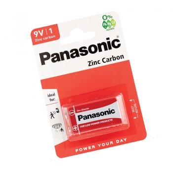 9V Battery Zinc Carbon 6F22 6LR61 MN1604 Battery