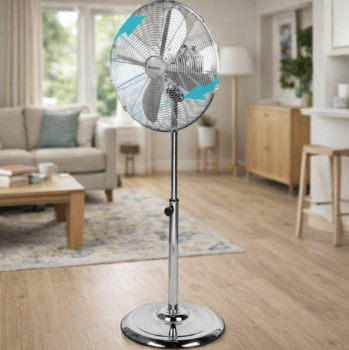 16 Inch Round Metal Floor Standing Fan