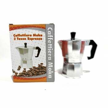 Octagonal Coffee Percolator Moka Coffee Maker Pot 2 Cups 100ml